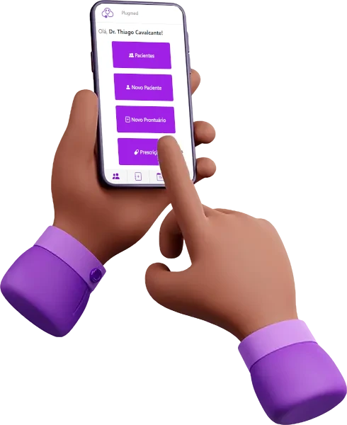Funcionalidades do Prontuário Eletrônico Plugmed